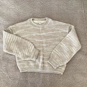 Cozy Cream knitted Sweater